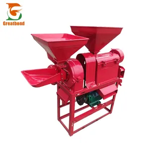 Three-Use Combined Rice Milling Machine With Crushing And Sieving Rice Miller Philippines