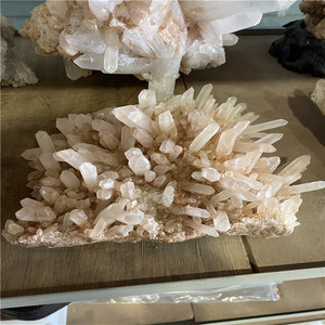 Espécimen de cuarzo blanco claro, roca mágica, himalaya, grupos de cristal, venta al por mayor - Product Image 6