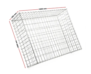 Welded Galvanized <strong>Gabion</strong> Mesh with Plain Weave Bending &amp; Cutting Services for Retaining Wall <strong>Gabion</strong> Baskets - Product Image 1