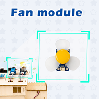 Module de commande de ventilateur rotatif à 360° Zetok FM02 compatible avec les blocs de construction électroniques DIY