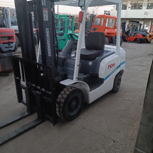 2023 Model Pre-Owned TCM 3 Ton Counterbalance Forklift Excellent Performance Japan Original Diesel Engine 1 Year Warranty <b>Used</b> - Product Image 6