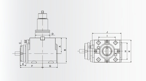 BMT40 BT High 90-Degree Driven <b>Tool</b> Holder (ER20/ER25) | <b>Lathe</b> Live Tooling | 12,000 RPM Capability | Steel | 1 BMT40 Driven Too - Product Image 5