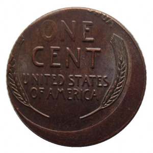 Nachbildungen von USA Small Cents mit Auslieferungsfehler 1955/1955VDB Lincoln Penny Kupfer-Sondermünzen - Product Image 5
