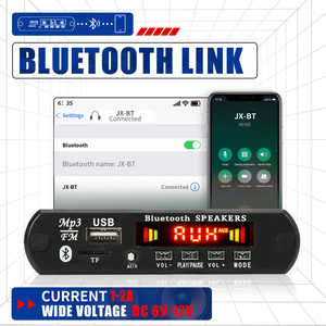 6W amplificatore DC 5V MP3 WMA scheda di decodificatore microfono <span class=keywords><strong>Bluetooth</strong></span> <span class=keywords><strong>5.0</strong></span> Audio USB TF Radio 3 W lettore MP3 auto registratore vocale senza fili - Product Image 5