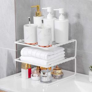 Estante de Almacenamiento de Cocina de Hierro Multicapa, Tipo Soporte, No Plegable, Organizador de Platos y Tazones, Escurridor de Platos para Fregadero - Product Image 5