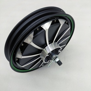 Motor de tracción trasera de bicicleta eléctrica, cubo de rueda de acero magnético sin dientes sin escobillas, 12 pulgadas, 500W, 800W, ahorro de energía de alta velocidad - Product Image 5