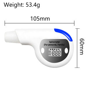 Piekstroommeter Draagbare Blaastest Contactloze Pijnloze Spirometrie Instrumentanalysator Vitale Capaciteit Tester 618 - Product Image 5