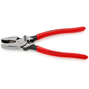 Alicates combinados KNIPEX 09 11 240, tipo alicates de liniero, modelo americano, con revestimiento plástico antideslizante - Product Image 2