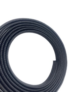 ปลอกหุ้มสายไฟแบบถักที่มีความยืดหยุ่นสูงวัสดุโพลีเอสเตอร์ปลอกหุ้มป้องกันสายไฟ - Product Image 3