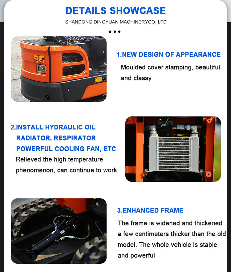China wholesale compact small front end articulated mini loader micro escavadeira miniexcavator with swing boom