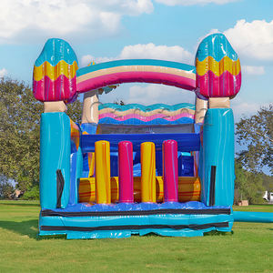 <span class=keywords><strong>Carrera</strong></span> de Obstáculos Inflable para Alquiler en Fiestas, Parque de Aventuras al Aire Libre, Castillo Inflable con Tobogán y Obstáculos - Product Image 6