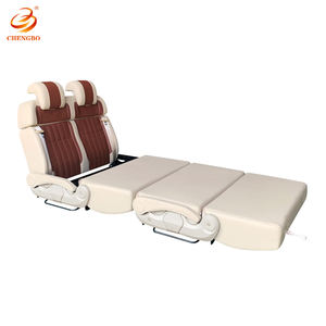 Siège de camping-car de haute qualité, facilement inclinable, convertible, fonctionnel, luxueux, imperméable, en cuir microfibre pour fourgon Vito - Product Image 6