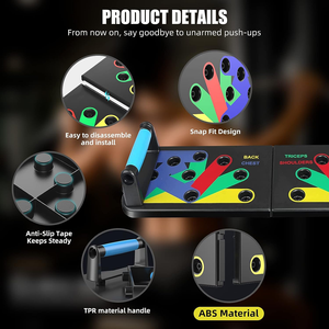 Lifestyles Push-up-Brett - Multifunktionales Trainingsgerät für Brustübungen mit Stufenplattformen - Product Image 3