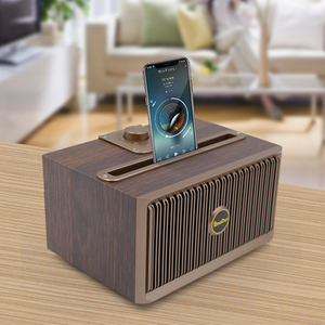 Oneder Retro Loa <span class=keywords><strong>Bluetooth</strong></span> Không Dây-Gỗ <span class=keywords><strong>Hi</strong></span> - <span class=keywords><strong>Fi</strong></span> Âm Thanh Với Điện Thoại Đứng - Product Image 4