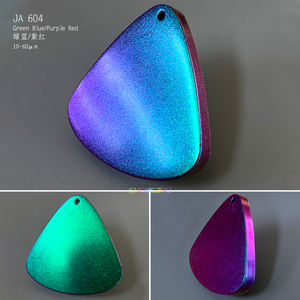 Poudre de maquillage pour les yeux caméléon holographique à <span class=keywords><strong>tarif</strong></span> gratuit Pigment de perle de mica Aurora élevé pour la peinture de voiture en résine pour ongles - Product Image 4