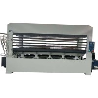 Presse à chaud hydraulique pour le laminage de placages pour panneaux MDF et panneaux décoratifs