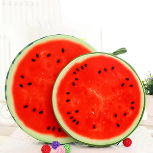 JYM personnalisé doux fruits en peluche coussins en peluche mignon rond bois oreiller décorations <span class=keywords><strong>pour</strong></span> <span class=keywords><strong>chaise</strong></span> ou canapé en gros <span class=keywords><strong>pour</strong></span> les fêtes - Product Image 5