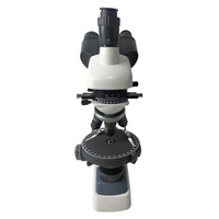 Triocular Polarizing Microscope 40X-1600X Double-Layer Mechanical Platform Applicable to the Analysis of Minera Materials