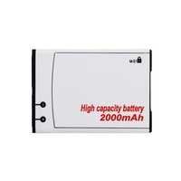 Baterai Li-ion Isi Ulang MS1 M-S1 Kapasitas Tinggi 2000mAh untuk Ponsel Blackberry Bold 90009030,9630,9700,9780