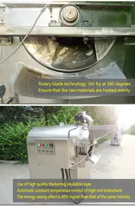 Kg200kg Elektro/Gas LPG Erdnuss röster Getreide Röster Maschine Maiskorn Samen Kakaobohnen Röster Zum Einkaufen Made in China
