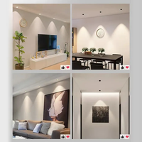Plafonnier Led encastré intégré haute performance Spotli 10W Projecteurs sans bordure de cadre Downlight pré-intégré