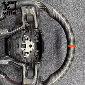 Volant en fibre de carbone véritable FACTORY DIRECT pour <span class=keywords><strong>FORD</strong></span> <span class=keywords><strong>RAPTOR</strong></span> F250 F350 F450 F550 F650 PICKUP STYLE COURSE - Product Image 5