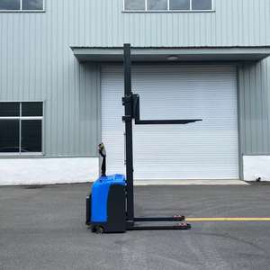 All'ingrosso 2ton Stand drive idraulico full-electric <span class=keywords><strong>Pallet</strong></span> transpallet elettrico per stretto contenitore stacker elettrico - Product Image 1