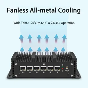 <span class=keywords><strong>Mini</strong></span> <span class=keywords><strong>PC</strong></span> pare-feu HelorPC, processeur <span class=keywords><strong>Intel</strong></span> Core I5 <span class=keywords><strong>I7</strong></span> 10710U <span class=keywords><strong>10810U</strong></span> avec 6 ports LAN 2.5G, 2 ports COM, 4 ports USB 3.0, 1 port HDMI, routeur logiciel Linux - Product Image 6