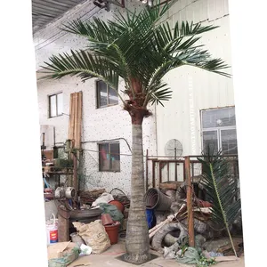 Outdoor Decoration 10 Foot Artificial Customized Coconut Palm Leaf Plants Trees