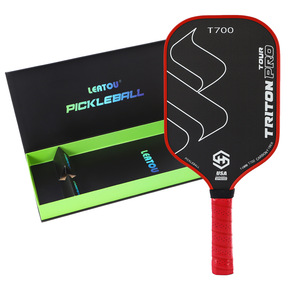 Raquette de pickleball Leatou Triton Pro T700 en fibre de carbone 16 mm, approuvée USAPA, équipement d'entraînement - Product Image 4