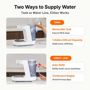 NEO CUCINA - Cuiseur automatique intelligent pour ramen - Distributeur d'eau chaude instantanée - 2 en 1 - Machine à cuisiner des nouilles coréennes instantanées sur comptoir - Product Image 5