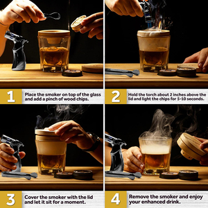 Set di fumatori da Cocktail accessori per fumare whisky di lusso kit di infusori per fumatori portatile adatto per bar kit para fumar - Product Image 2