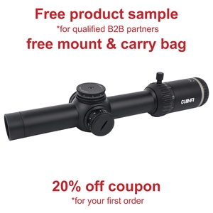 Cuinfi Abyss 1-8x24IR SFP 장거리 방수 충격 방지 사슴 사냥 액세서리 멀티 코팅 렌즈 전술 LPVO 스코프 - Product Image 1