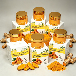 Crème pour le visage au curcuma naturel pour l'hyperpigmentation, les taches brunes, anti-âge, hydratante, réparatrice de la peau - Product Image 4