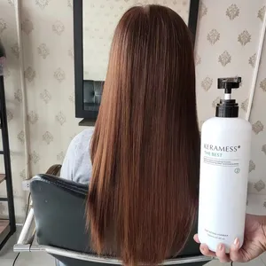 Las queratinas brasileñas de queratina sin formaldehído alisan completamente el cabello