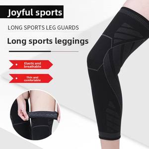 Mangas de compresión deportivas al por mayor para pierna completa, protectores de rodilla para levantamiento de pesas, alivio del dolor articular y artritis - Product Image 6