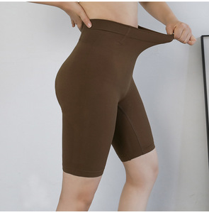 Ropa interior lisa <span class=keywords><strong>de</strong></span> talla grande <span class=keywords><strong>de</strong></span> alta elasticidad Levantamiento <span class=keywords><strong>de</strong></span> <span class=keywords><strong>cadera</strong></span> Cintura alta Control <span class=keywords><strong>de</strong></span> barriga Ropa moldeadora <span class=keywords><strong>de</strong></span> cuerpo Pantalones cortos <span class=keywords><strong>de</strong></span> compresión sin costuras Shaper - Product Image 6