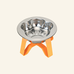 Nouvelle <span class=keywords><strong>gamelle</strong></span> pour animaux de compagnie en acier inoxydable 304 au design mignon avec base antidérapante en silicone, facile à nettoyer, <span class=keywords><strong>gamelle</strong></span> pour <span class=keywords><strong>chien</strong></span> et chat, produits pour animaux de compagnie - Product Image 2