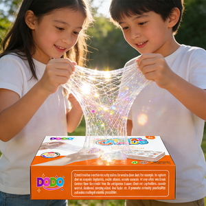 Slime de Silicona al por Mayor, Plastilina Suave de Goma y Kit de Slime, Juguetes de Bricolaje para Niños, Juguete de Slime de Aceite Colorido para Niños - Product Image 4