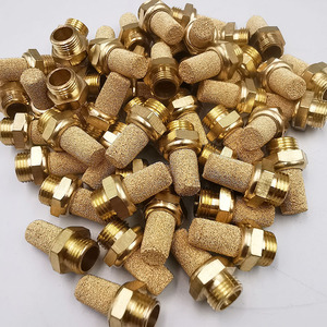 Filtro Silenziatore Pneumatico Sinterizzato in Polvere di Rame Bronzo Serie BSL-A a Forma Conica - Product Image 6