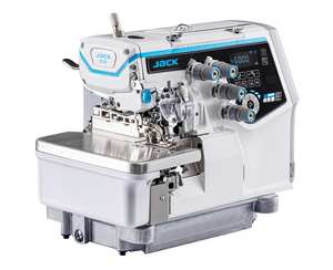Machine à surjeter informatisée Jack C7-A, machine à surjeter 3/4/5/6 fils, machine à coudre industrielle chinoise pour atelier de confection - Product Image 1