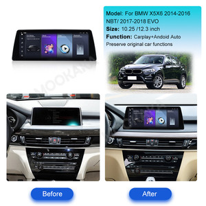Mookaka Carplay para BMW X5X6 NBT 2014-2016/2017-2018 EVO Multimedia Carplay REPRODUCTOR DE DVD unidad principal de navegación GPS grabadora - Product Image 2
