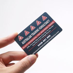 Tarjeta de Visita de PVC Transparente con Recubrimiento Holográfico en Oferta - Product Image 6