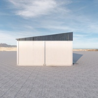 Maison préfabriquée, maison modulaire en conteneur, maison pliable en conteneur, garage de stockage