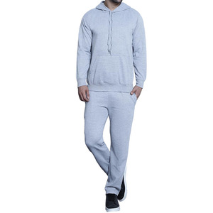 Chándal Informal con Capucha para Hombre, Hecho a Medida, Diseño Sólido, Transpirable, Ecológico, Ligero, de Invierno, de Alta Calidad, Poliéster/Algodón - Product Image 1