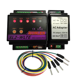 4G GSM Tank mực nước Cảm biến van ống thông minh điều khiển rò rỉ Detector với 5 đầu dò lũ rò rỉ báo động bảo vệ an ninh - Product Image 1