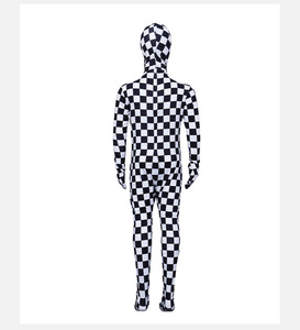 Mono de Mosaico Moderno con Estampado de Cuadrícula para Adultos, Mujer/Hombre, Cobertura Completa, Divertido <span class=keywords><strong>Disfraz</strong></span> de Cosplay, Traje con Patrón de Mosaico Zentai - Product Image 6