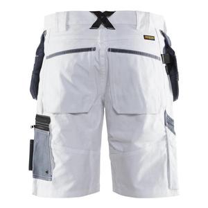 BLAKLADER - 151212101094C50 <b>Painters</b> shorts X1500 <b>white</b>/grey - EAN 7330509444276 WORK TROUSERS WORK SHORTS - Product Image 3