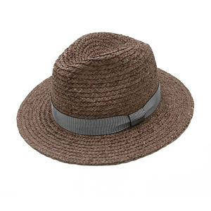 مصنع قبعة القش التراث الثقافي الفني الصيف الشاطئ مخصص الطبيعية مضفر باناما الرافية زيارة القبعات - Product Image 4