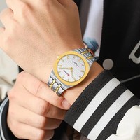 Montre de luxe CURREN 8444 pour homme, cadran fin unique, aiguilles lumineuses, montres pour homme, montre-bracelet à quartz créative, Relogio Masculino Reloj